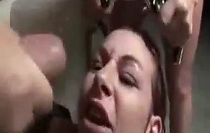 Redhead teen gets a load of cum in the face