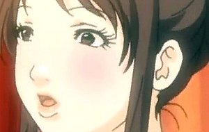 Two anime babes rubbing a cock