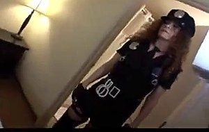 Police officer milf banging black criminal