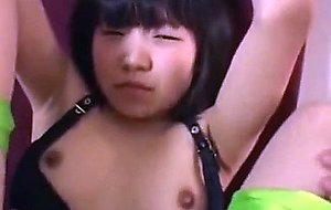 Asian teen gagged for toys