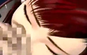 Red-haired 3d slut get pussy licked in 69 position and