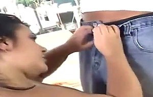 Brunette bbw fucked on a boat