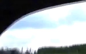 Amateur couple having great sex in the car 
