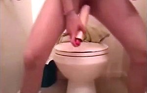 Toilet teen orgasm