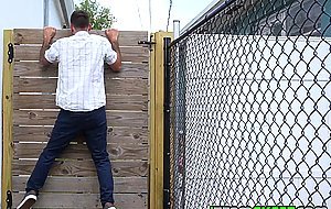 Lucky neighbor gets to fuck this hot petite cutie Macknezie Mace