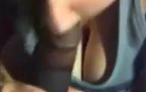 April sucks a bbc dry 