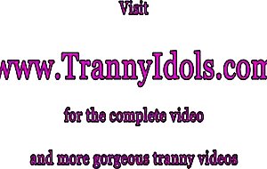 Tranny ts gets anal toying