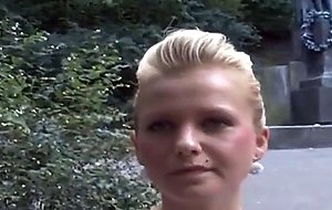 Hot czech sweet girls doing some nasty stuff on the street