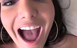 Sexy brunette big boobs