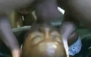 Ebony chick throat drilled