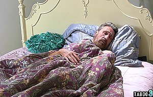 Latina teen Vanessa Sky spends quality time on stepdads big dick