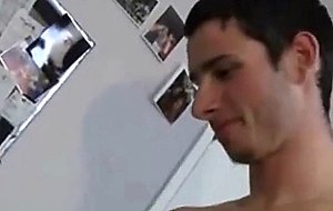 College boy fucked in the ass by his dorm roommate
