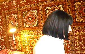 Russian amateur Lilian aka Ekaterina Kitty fucks older man