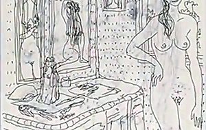 Erotic drawings  of vladimir fokanov 