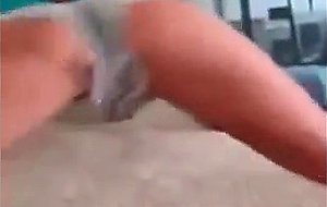 Cute white girl twerk