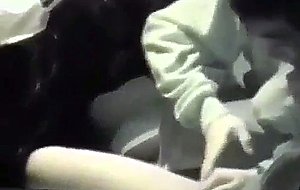 Amateur couples sex inside of the car