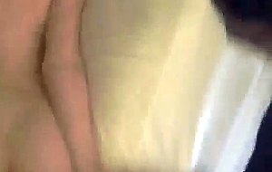 He fucks her GF hardcore from behind