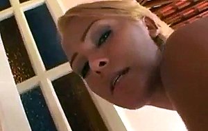 Titty & busty blonde ass banged