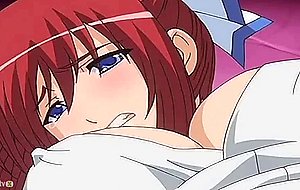 Redhead anime enjoys hardcore sex