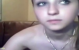 Dirty slut emily fucking on webcam