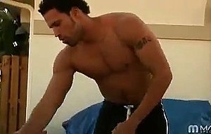 With his chiseled, rippling muscles and hard, veiny cock, this ...