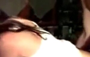 Hot teen blows, gets fucked doggy and creamed