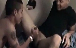 Horny college boys playing with dicks