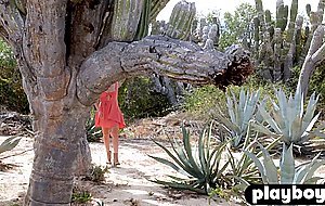 Busty Asian model Viviane Leigh hot posed outdoor and exposed nice body