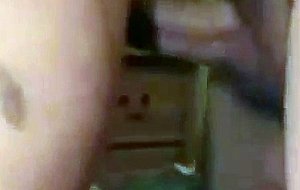 My neighbor spraying me with his cum