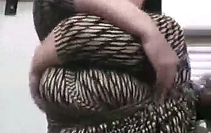 Big tits brunette sucks on dick