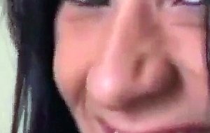 Busty big cocked ts hottie solo