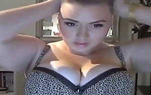 Big beautiful woman shows her great body