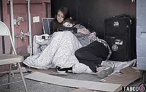 Homeless teen lesbians Gia Derza and Evelyn Claire need a better life