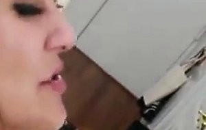 Slutty milf brandi love is on top grinding her pussy on his dick