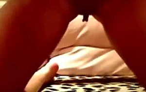 Stunning cam girl with big tits toying her pussy 