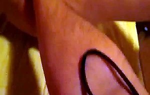 Chubby girl gets fingered with 4 fingers