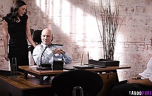 WHitney Wright pleasing the young studs cock and fucks him