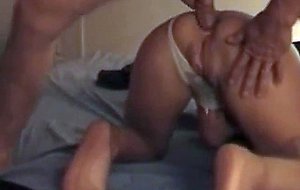 Cassage de cul amateur