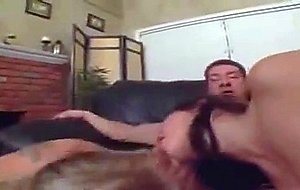 Clips of two hotties taking turns giving head