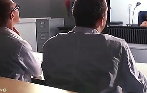 Slutty nurse krissy lynn anal fucked and gaped