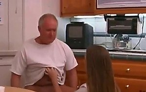 Old man fucking with a nurse