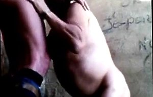 A very good fuck in the ruin