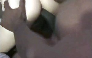 Skinny young blonde gets BBC creampie