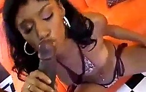 Young ebony pussy fingered and licked