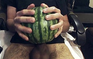 Fucking a Watermelon