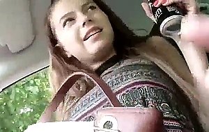 Super busty marina takes a trip from a stranger and let him fuck her for a ride