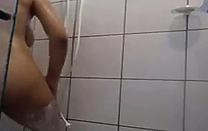 Sexy wife in the shower