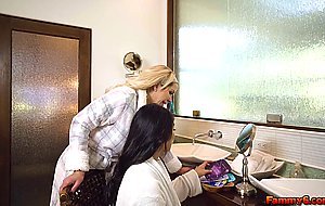 Stepdaughters last spa night with her loving stepmom