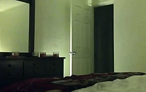 Man drills brunette tranny at hotel room