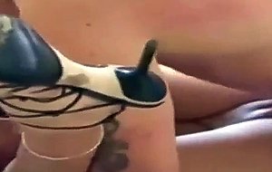 Big titted milf getting fucked in her mighty fine ass.
